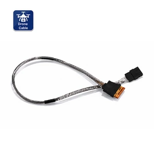 Medical Imaging Custom Wire Harness 46AWG Tinned Copper PVC Jacket Coaxial Cable for Drone Camera ICape Manufacturer