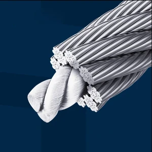 Ungalvanized Wire Rope 8x19S+FC Elevator Lift Hoist Traction Steel Wire Rope Steel Rope Steel Cable