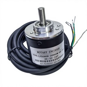 Compact Size, Easy Installation Incremental Encoder 3806-5V Optical Photoelectric Output