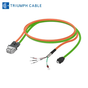 S200 6FX3802-7CD01 Dual Cable Power and Encoder Servo Cable With Connector Control Wire Communication Cable Suitable for Siemens