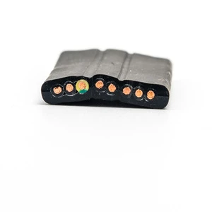 Shielded Flat Elevator Cable TVVBP Elevator Cable Control Cable for Elevator
