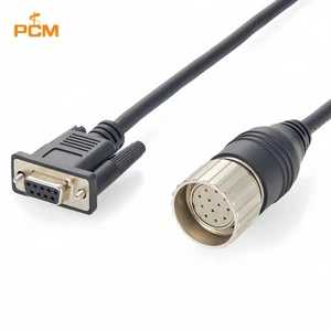 Automation M23 to D-Sub 9 Pin DB9 Servo Motor Encoder Cable 3m Compatible Baumer S2BG12/K4BG9 11068195 11068196 11068198