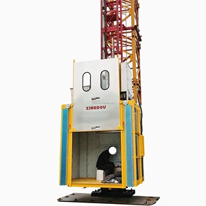 SC200/200 Cargo Elevator Construction Hoist Building Lifter Electric Liftling Equipment Cable 220V-440V Optional Provided Accept