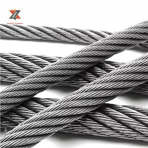 Elevator Parts WUXI UNIVERSAL 6/8/10/11/12/13/16mm Elevator Steel Wire Ropes Traction Elevators