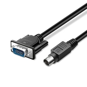 PLC Encoder Connection Cable Data Cable Sub-D to PS2/M12 Customizable Terminals or Terminal Wires