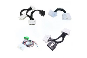 Factory Custom SAE J1962 OBD2 16 Pin Diagnostic Connector Wire Harness for ECU Programming & Auto Scanner Tools