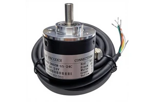 KASEI Incremental Rotary Encoder LPD3806 360PPR 38mm Diameter 6mm Shaft Length 5-24VDC RS485 Customizable Factory Direct Sale