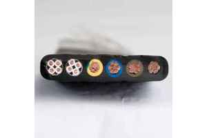 Lskabel Hot Sale Multi Core Flat Flexible Lift Traveling Cable Flat Elevator Cable