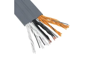 Flat Steel Wire Pure Copper Cable for Elevator Use