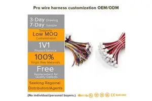 Multi-Core Flexible Flat Ribbon Cable Shielded Control Wiring Harness Robotic Joint Sensor LCD Vision System PTFE Computer