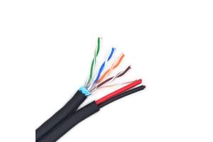 Outdoor UTP STP Pure copper elevator monitoring dedicated elevator dedicated network cable power double steel wire cat5 cable