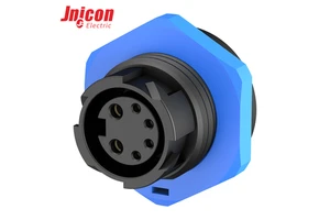 M16 2+4 Pin Male Plug Female Socket Hybrid Waterproof Connector Set 10A IP67 for Sensor Control