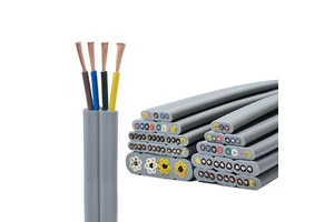 YFFB 300/500V 0.5-25mm2 2-60 Most Popular Cores Elevator Drag Chain Accompanying Flexible Cable