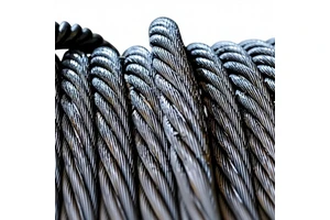 6x19+FC Ungalvanized Steel Cable for Elevator Cold Heading Construction Cable Cutting Service for Construction