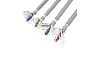 8 Core Flexible Shielded Twisted Pair Cable 0.14, 0.2, 0.3mm Encoder Cable 26 24 22awg Tinned Copper 485 Signal Control Wire