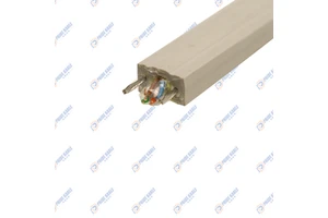 High Tensile Strength 4x2x24AWG UTP CAT6 Network Lift Traveling Flat Elevator Cable for CCTV Camera