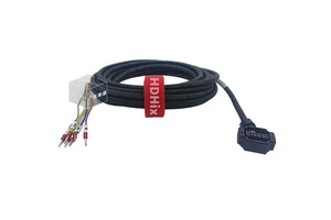 TAMAGAWA Compatible with Huichuan S630 S660 Servo Motor Power Brake Cable S6-L-B107-5.0-TTS PVC Jacket Insulation 220V IP65 1.5m