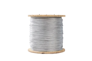 Factory Direct Supply Non-Rotating Galvanized Stainless Steel Wire Rope - Elevator Handrail Wire Rope Steel Reel