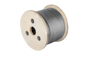 8x19S+FC Smooth Traction Wire Rope 5-15mm Low Vibration Cable for Residential Passenger Elevator Lift Spare Parts