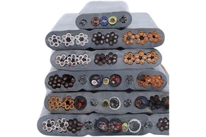 High Quality Flexible Utp Cat6 Ttvb Flat Elevator Traveling Festoon Cable