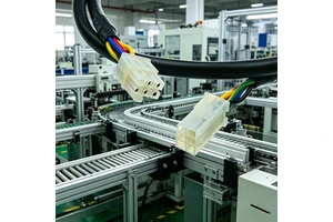 Custom Length Molex 5557 Connector Cable Assembly Multi Color Industrial Robot Servo Motor Driver Wiring Harness