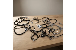 OEM ODM Custom Wiring Harness Kit For Agriculture Excavator Industrial Control PVC/PTFE IP67 Rated IATF16949 For