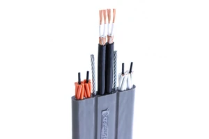 National Standard Certification PVC Insulated Elevator Flat Cable, Lighting and Illumination Flat Cable