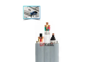 PVC Insulated Flat Elevator Traveling Data Cable Lift Electrical Wires for CCTV Camera Control
