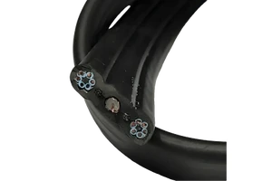 Jianglong Electric 71f/TVVB Flat Cable Wire Soft Flexible Cable Shielded Elevator Lifts Cable for Overhead Crane Electroplating
