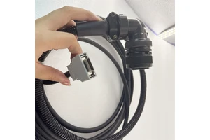 Mitsubishi Spindle Motor Encoder Internal Line OI Encoder Feedback Cable Fiber Optic Cable Length 5 Meters Tube Sleeve 1.5