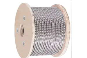 Udiya SS304/316 Stainless Steel Wire Rope & Cable 7*7 7*19 PVC Coated Highly Polished for Elevator/Fishing Applications