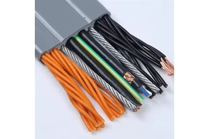 TVVB TVVBG TVVBP Lift Travelling Elevator Cable Shielded Flat Cable for Elevator Lift Travelling Flat Cable