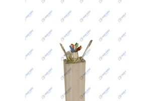 High Flex 4x2x24AWG UTP CAT6 Network Lift Traveling Flat Elevator Cable for CCTV Camera