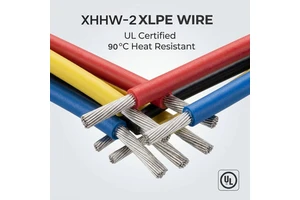 UL Certificated Custom OEM/ODM Wire XHHW-2 XLPE Insulation Single Core Electrical Cable for Outdoor Photovoltaic Installation