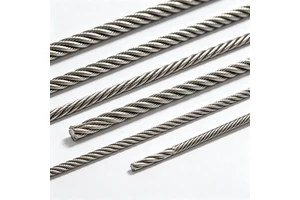Low Stretch Compacted Stainless Steel Lift Cable 9x21 for High Rise Building Elevator Diameter 10 to 15mm