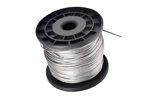 Udiya 304 316 Stainless Steel 7*19 7*7 Highly Polished Wire Rope Cable-Elevator Use Railing/Trim Applications All Sizes