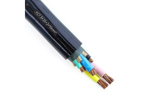 Lanzhijia YCT Control Cable for Construction Elevator Spare Parts Oxygen-Free Copper Conductor Rubber Jacket Customized Size