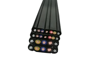 Manufacturer Cable Lift Elevator Flat Cable TVVB .5 2.5 4.0 Square Elevator Cable