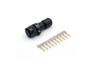 Lechuan High Quality IP67 Encoder Servo Motor Circular Connector Housings JN1DS10SL2 JAE Replaced Aviation Plug