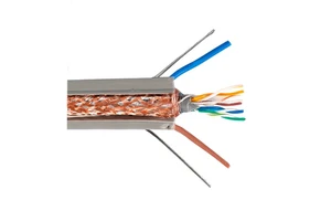Bare Copper PE PVC Lift Traveling Flex Flat Cat5 Cat5e UTP Elevator Cable