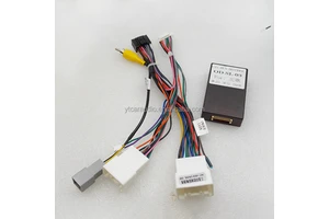 MITSUBISHI ECLIPSE Car Audio Wiring Harness 16pin Canbus Box Aftermarket Stereo Installation Wire Adapter for Audio Video Cables