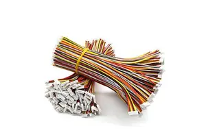 Flexible Shielded RVV 4 Core and 12mm Fiberoptic Cable Wiring Harness for Robot Elevator and Conduit Application
