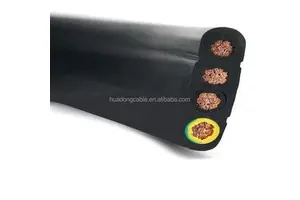 450/750V H07VVH6-F Flat PVC Festoon Cable Elevator Lifting Cable