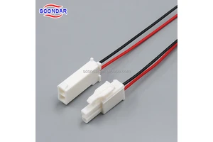 SCONDAR 4.14mm Pitch Custom Wire Harness Compatible With TE MINI UNIVERSAL MATE-N-LOK Connector Power General Cable Assembly