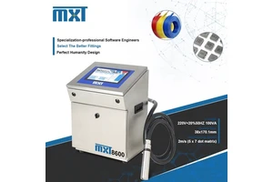 Industrial Continuous Inkjet Coding Machine CIJ for Bottles Cables and Packaging Production Lines