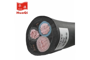 Huaqi Copper Tower Crane Cable Construction Elevator CPE Jacket ISO9001 for 450V Supplies Fortune 500 Companies Cable