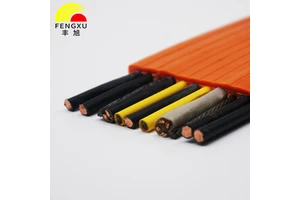 OEM ODM Customized Elevator Traveling Power Cable Optical Fiber Bending Resistance High Tensile Strength Copper Conductor PVC