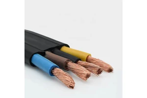 TVVB Elevator Travelling Cables Rubber Flexible Automatic Lift Wire Elevator Flat Travel Cable