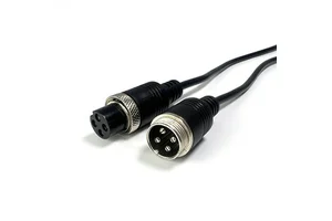 Custom GX16 4 Pin Waterproof Aviation Encoder Cable Stepper Motor Signal Wire RGB LED Controller Cable