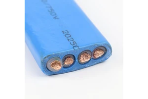 Flexible Stranded Flat Cable YFFB Elevator Traction Coil Cable 16mm 10mm Cranes PVC TPE PUR Fast Shipments